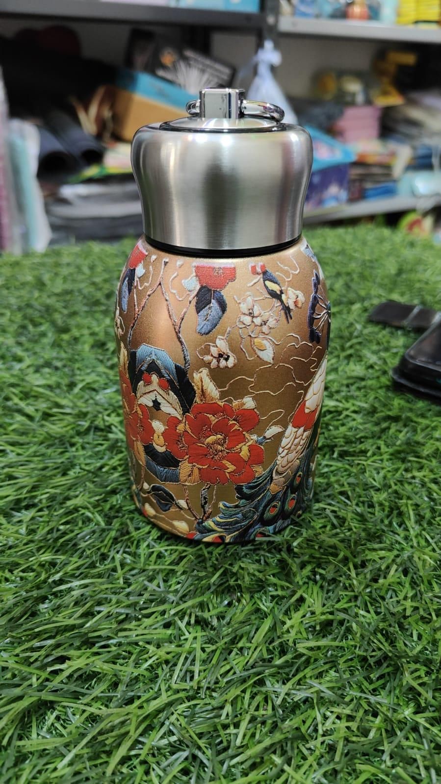 Hot & Cold Stainless Steel Vacuum Bottle 300ml (Multi Design)